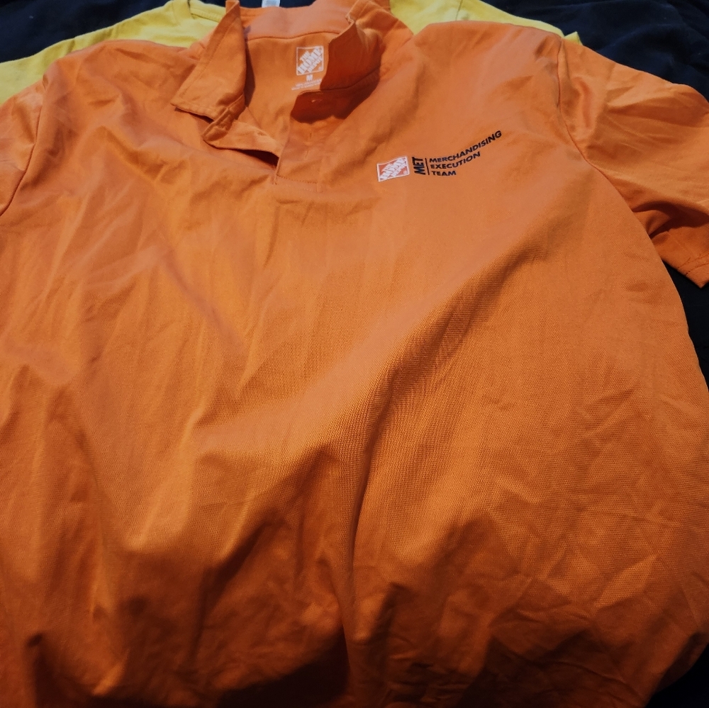 Home Depot Merchandise Execution Team Polo Shirt Size Medium